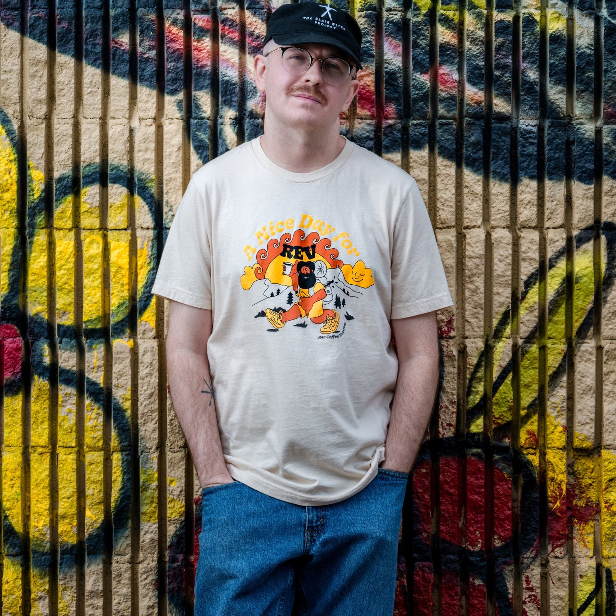 A Nice Day for Rev Tee Shirt Rev Coffee Roasters Smyrna Georgia