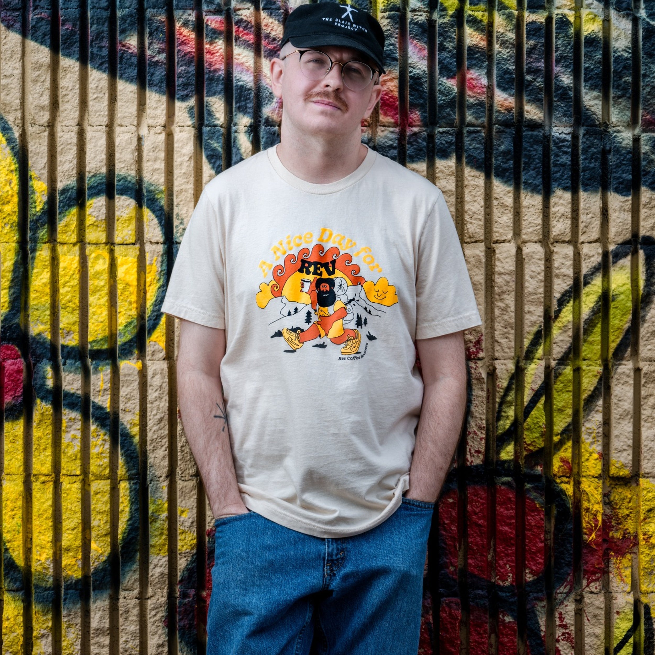 A Nice Day for Rev Tee Shirt Rev Coffee Roasters Smyrna Georgia