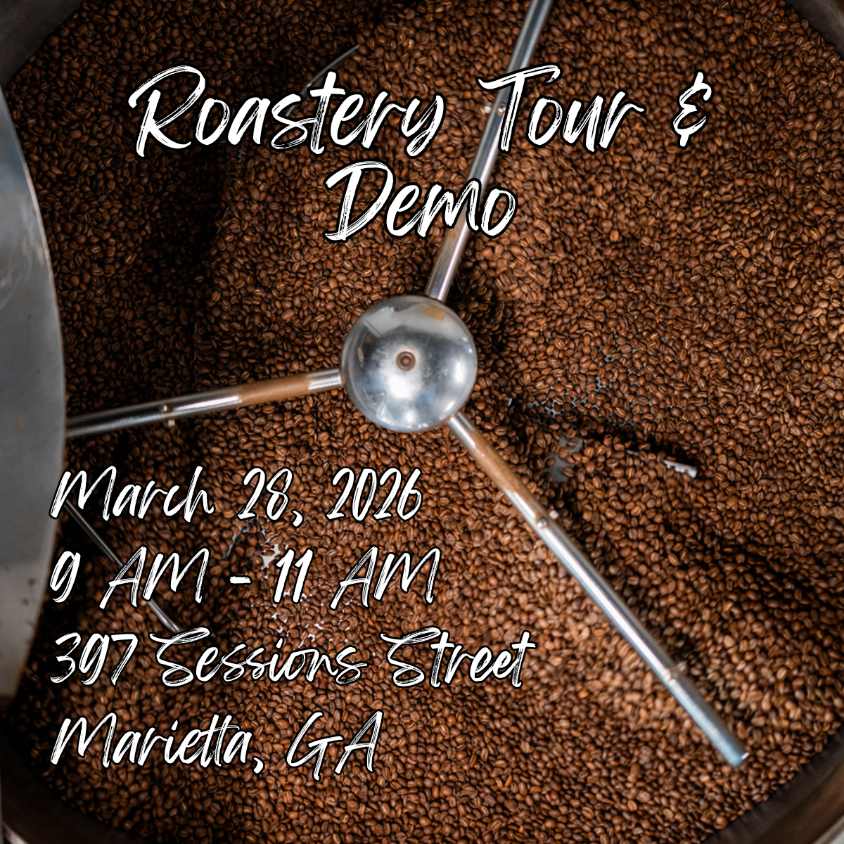 Rev Coffee Roastery Tour & Demo - March 28