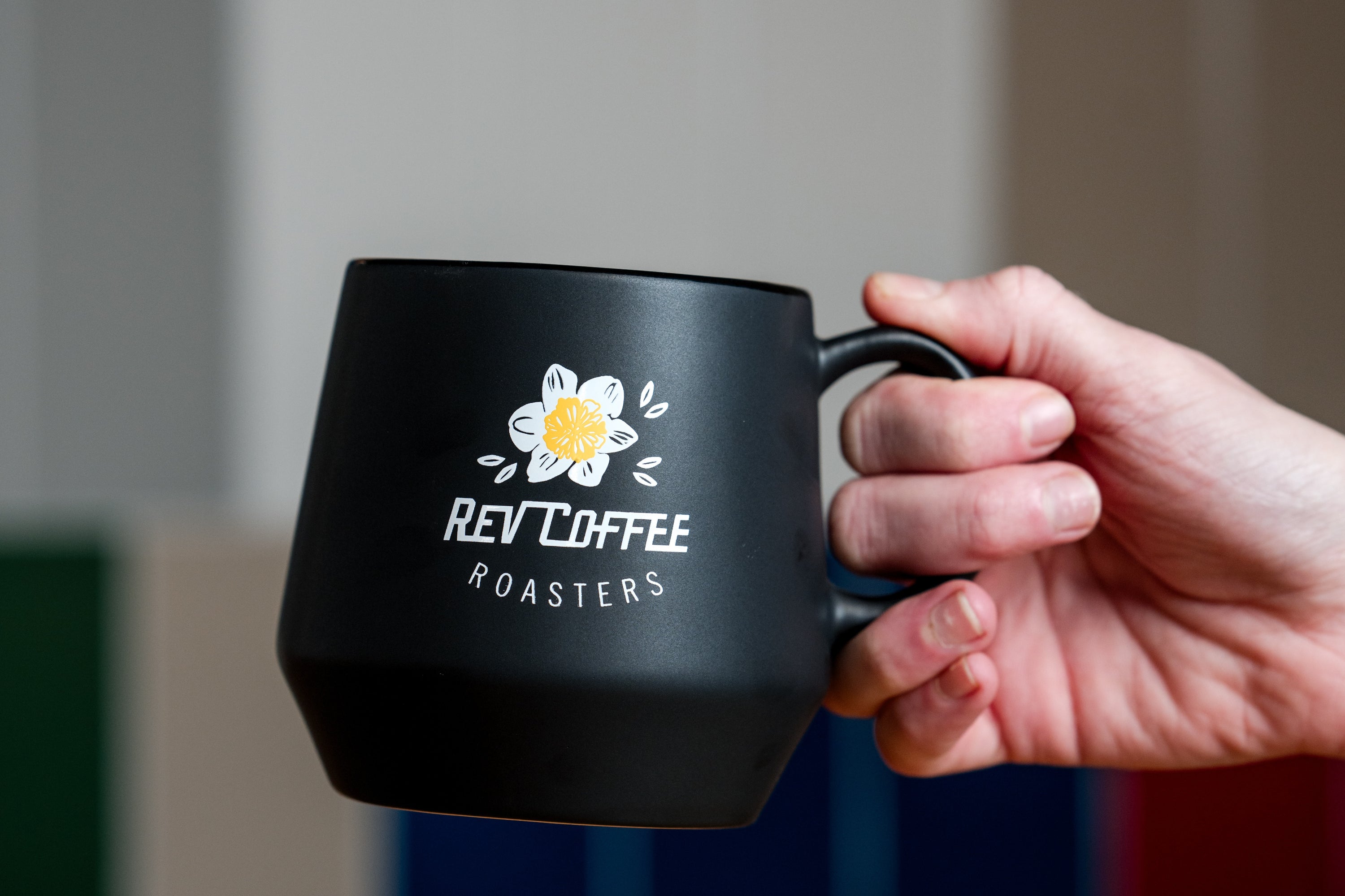 Black Jonquil Mug