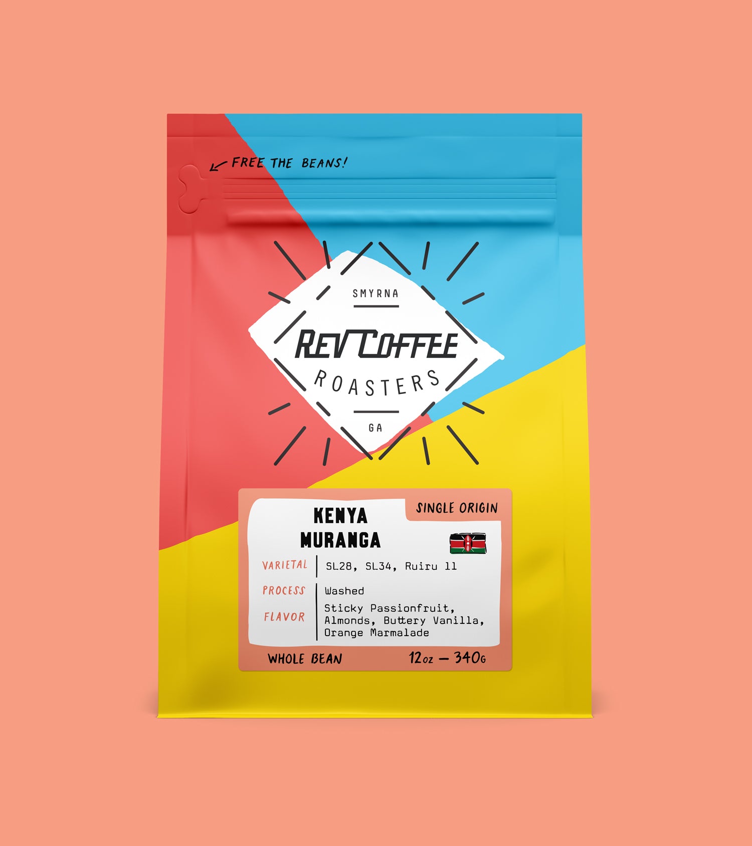 Kenya Muranga Peaberry